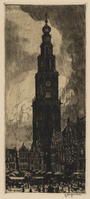 KG 20030
<br/>
Martinitoren te Groningen
<br/>
<em>Dingemans, Waalko Jans (1873-1925)</em>